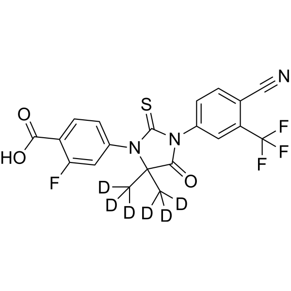 Enzalutamide carboxylic acid-d6